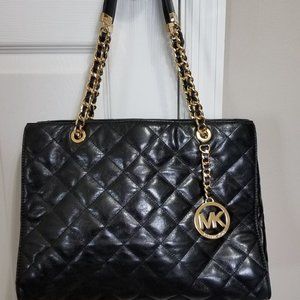 Michael Kors Susannah Large Quilted Leather Tote
